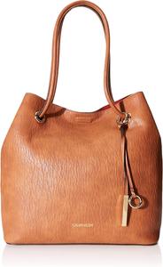 Сумка-тоут Calvin Klein Gabrianna Bubble Lamb North/South Key Item, Caramel