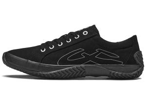 Низкие кеды из хлопка унисекс черные URBANHOOD