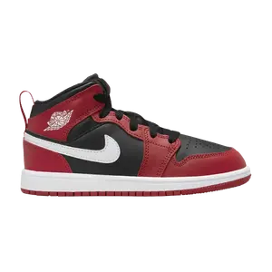 Кроссовки Air Jordan 1 Mid PS, цвет Gym Red Black White
