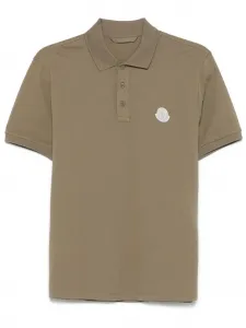Рубашка поло с короткими рукавами MONCLER, зеленый