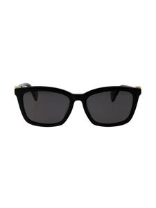 Солнцезащитные очки в квадратной оправе с логотипом Gucci Eyewear, черный