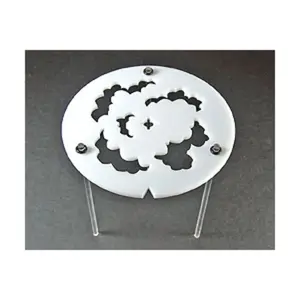 Flames of War - Шаблон дымового облака, 100 мм, Flames of War Gaming Accessories (Litko Aerosystems)