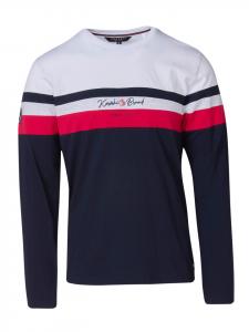 Футболка с длинными рукавами синего цвета KOROSHI