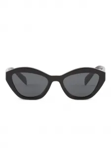 Солнцезащитные очки в оправе 'кошачий глаз' Prada, черный