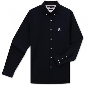 Tommy Hilfiger Мужская рубашка темно-синего цвета