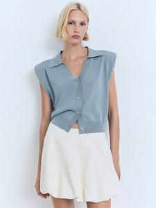 Susan-H укороченный безрукавный кардиган Mango