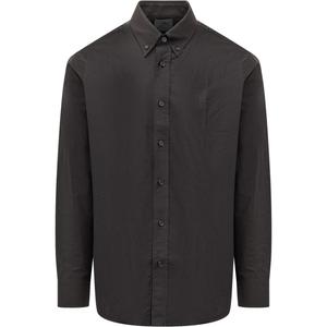 Вышитая футболка с длинными рукавами Givenchy, черная