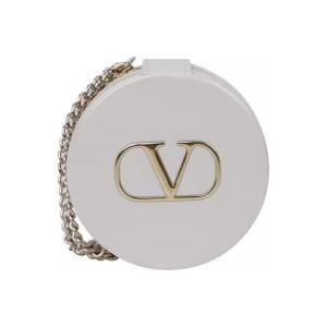 Valentino Белый PU косметичка для украшений портативная