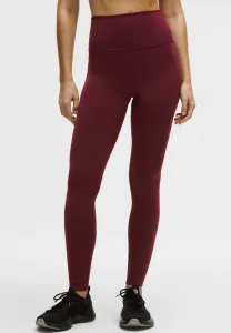 Леггинсы wunder train без подкладки с высокой посадкой, 71 см Lululemon, Burgundy Bay