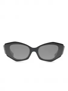 Солнцезащитные очки в геометричной оправе Dita, черный