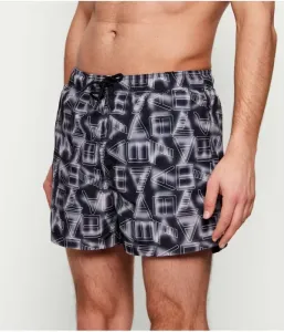 Пляжные шорты regular fit Ea7, черный