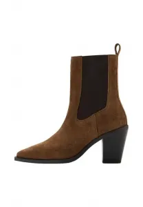 Ботильоны на высоком каблуке Mango, Brown