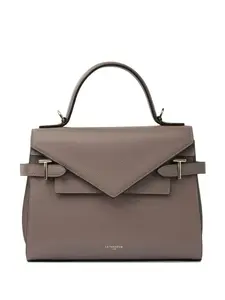 Сумка-тоут Emilie среднего размера с двумя клапанами Le Tanneur, коричневый