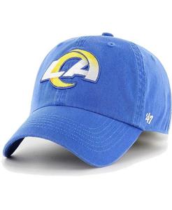 Мужская приталенная шляпа с логотипом Royal Los Angeles Rams Franchise '47 Brand, синий