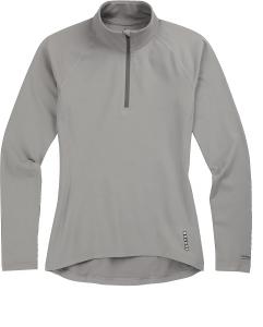 Женский утепленный базовый слой Burton X с застежкой-молнией на четверть дюйма, Sharkskin