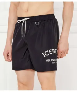 Пляжные шорты Regular fit Iceberg, черный