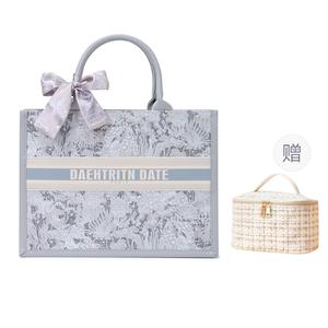 МИНЛУБАОЛУО Элегантная повседневная сумка на одно плечо, через плечо, дорожная мамина сумка, серый тубус