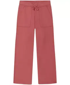 Девчачьи френч тери широкие спортивные штаны 7-16 Calvin Klein, розовый