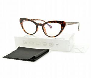 ЖЕНСКИЕ ПРОЗРАЧНЫЕ ОЧКИ «кошачий глаз» для КОМПЬЮТЕРА Inna Marka