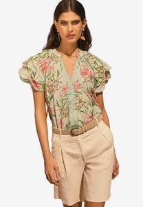 Блуза Love & Roses, зеленый