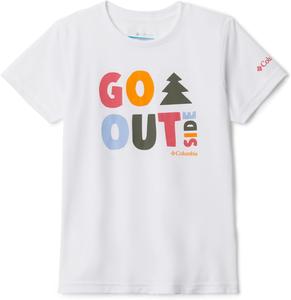 Футболка Columbia Girls Fourmile Creek Ss Graphic Tee, White Outside Fun