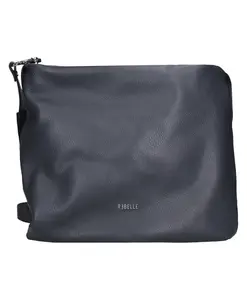 Сумка через плечо из кованой кожи. Rebelle, серый