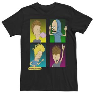 Мужская футболка Beavis & Butthead Four Square Licensed Character