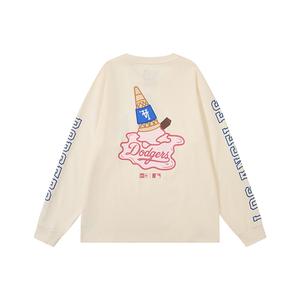 New Era Свитшот унисекс цвета слоновой кости White