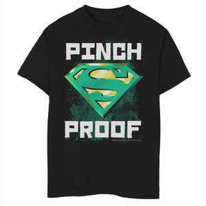 Футболка с логотипом DC Comics для мальчиков 8–20 лет, Суперменом и Днем Святого Патрика Licensed Character