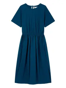 Миди-платье с круглым вырезом STUDIO TOMBOY, синий