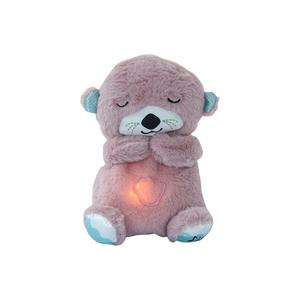 Плюшевая игрушка Creative Breathing Otter высотой 30 см MIXIANG, розовый