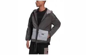 Куртка мужская серая Adidas, серый