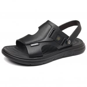 POPULAR ROUSE PR Пляжные сандалии мужские черные, цвет Black