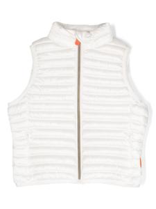 Save The Duck дутый жилет на молнии, белый