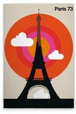 Картина на холсте A.S. Création Paris73 цвет cremeschwarzorangepinkweiss