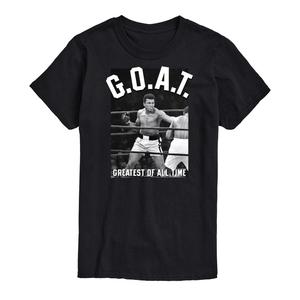 Футболка Big & Tall Mohammed Ali Goat Tee Licensed Character, черный