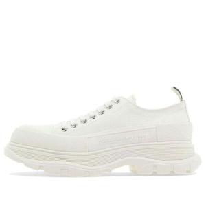 Кроссовки tread slick low lace up shoes 'white' Alexander Mcqueen, белый