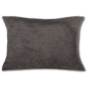 Декоративная подушка-обнимашка размером примерно 30х50 см, цвет: антрацит Bestlivings