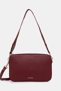 Кожаная сумка TEBE Coccinelle, бордовый