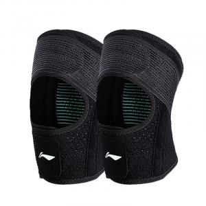 Наколенники LINING, черно-зеленые, 2 шт