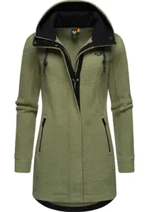 Пальто из искусственного меха в стиле рэгвеар "Letti Teddy Fleece", приятное и мягкое флисовое пальто Тедди Ragwear, зеленый