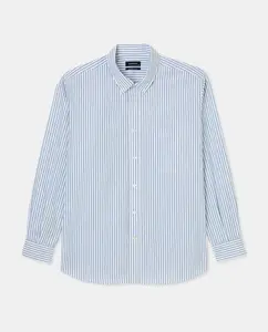 Мужская рубашка классического кроя больших размеров Dustin, голубой