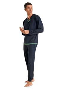 Пижамные штаны, диагональные карманы, влагорегулирующие, мужские CALIDA, цвет Dark Sapphire