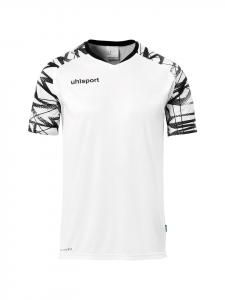 Тренировочная футболка GOAL 25 белого/черного цвета uhlsport