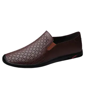 BOLE Мужские повседневные туфли мужские низкие тёмно-коричневые, цвет Dark Brown