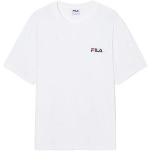 FILA Футболка Unisex White Crew Neck
