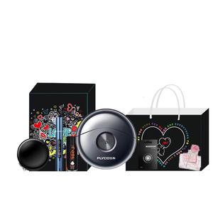 Электрическая бритва FS891 с двумя лезвиями, полностью моющаяся, портативная FLYCO, FS891 черный LOVE Bear Box+5615 Nose Hair Trimmer+1 Blade+Foam