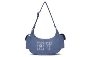 MLB Нью-Йорк Янкиз кожаная наплечная сумка унисекс, Blue