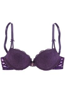 Бюстгальтер пуш-ап LASCANA, Plum