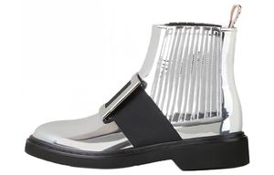 Roger Vivier Ботинки Viv' Rangers женские Silver